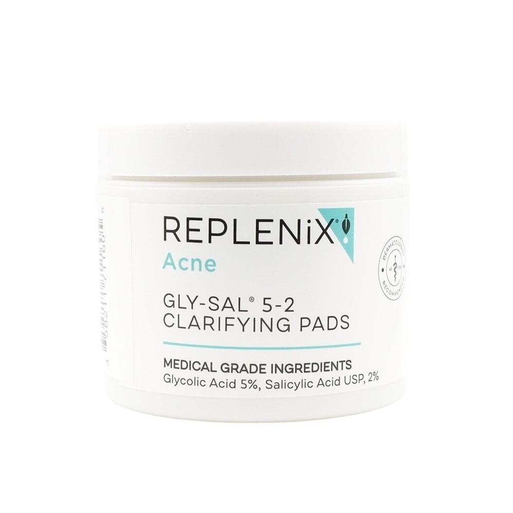 Replenix - Gly-Sal 5-2 Clarifying Pads - 60 Pads - EXP 08/27 - SEALED